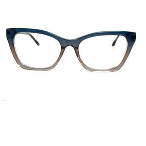 BCBGMAXAZRIA Cerise Blue Fade 48-16-130 Flex Hinge Eyeglasses H20713